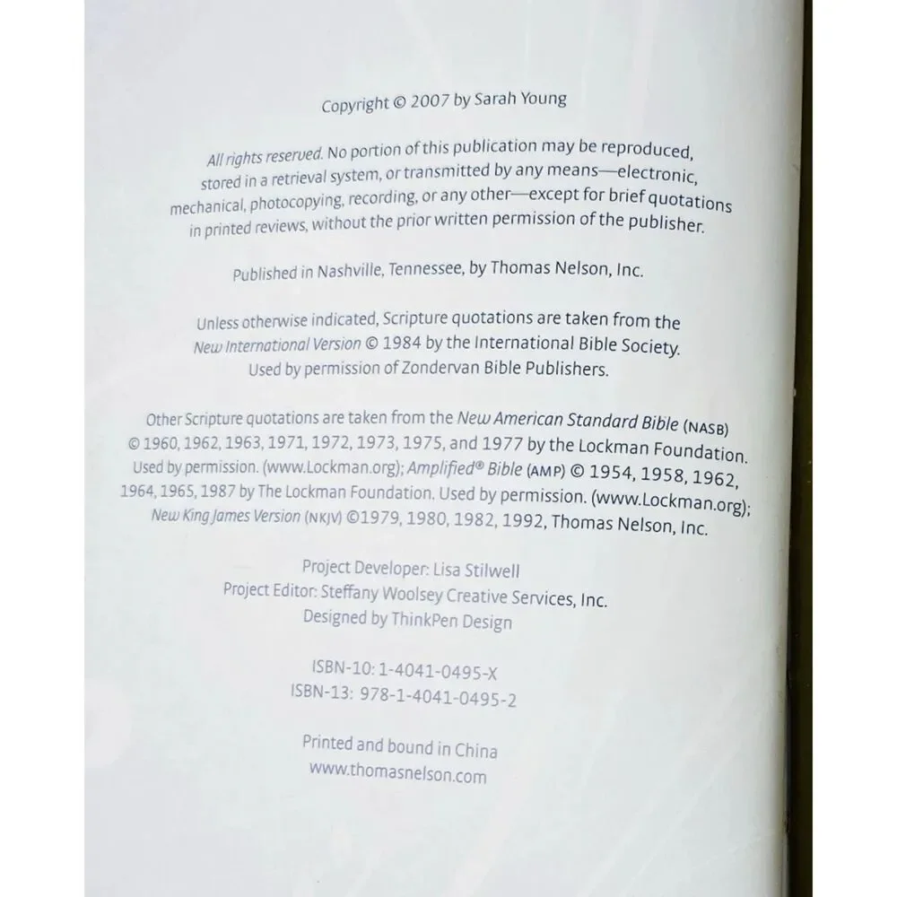 Sarah Young Christian Books - Set Of 3 Jesus Lives/ Dear Jesus/ Jesus Calling